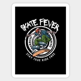 SKATE FEVER Magnet